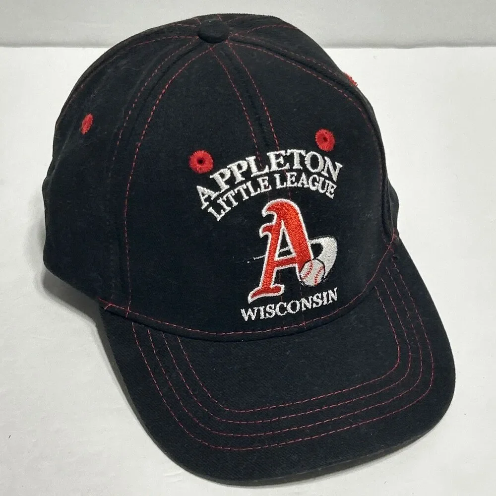 NEW Set of 3 Youth Appleton Little League Timber Rattlers Hat Adjustable Strap